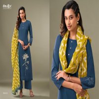 OMTEX ESTIVA LAWN COTTON COLOUR ADDITION SUIT FOR LADIES