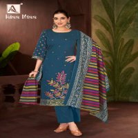ALOK SUITS KISS MISS WHOLESALE PURE COTTON WITH WORK DRESS MATERIAL