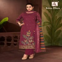 ALOK SUITS KISS MISS WHOLESALE PURE COTTON WITH WORK DRESS MATERIAL