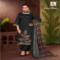 ALOK SUITS KISS MISS WHOLESALE PURE COTTON WITH WORK DRESS MATERIAL