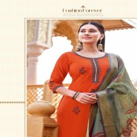 MITTOO AAYUSHI VISCOSE SILK THREAD WORK READYMADE UNIQUE SUITS