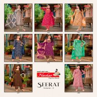 NAVKAR SEERAT VOL 2 CAPSULE RAYON PRINT READYMADE CASUAL 3PCS DRESS