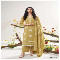 GANGA ADELA S3413 WHOLESALE PREMIUM MAL WITH EMBROIDERY WORK DESIGNER SUITS ONLINE