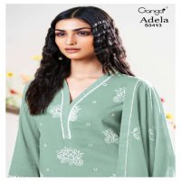 GANGA ADELA S3413 WHOLESALE PREMIUM MAL WITH EMBROIDERY WORK DESIGNER SUITS ONLINE