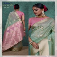 sethnic lifestyle present ravaya party wear linen blend woven sareesethnic lifestyle present ravaya party wear linen blend woven saree