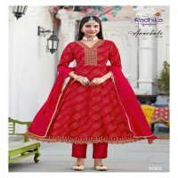 radhika lifestyle launch anarkali vol 6 rayon printed anarkali suit big size available