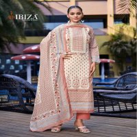 ibiza present royal orchid cotton printed summer special salwar suit