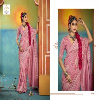 sarangi by shubh shree creation wealvet tusser silk fashionable sarees