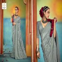 sarangi by shubh shree creation wealvet tusser silk fashionable sarees