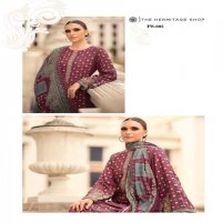 the hermitage shop present paisely Pure Viscos unstitched pakistani salwar suit