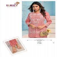VAMIKA VEERA VOL 3 RAYON READYMADE DESIGNER CO-ORD SETS