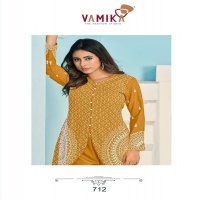 VAMIKA VEERA VOL 3 RAYON READYMADE DESIGNER CO-ORD SETS