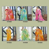 VALLABHI PRINT SIMONA VOL 10 SUMMER SPECIAL MOSS CHIFFON BEAUTIFUL SAREES