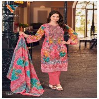 VANDANA CREATION NAGINA VOL 2 COTTON MODEL PAKISTANI 3PCS DRESS