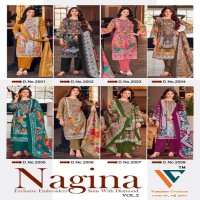 VANDANA CREATION NAGINA VOL 2 COTTON MODEL PAKISTANI 3PCS DRESS