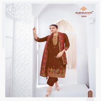 SURYAJYOTI PALLAVI VOL 5 HIT DESIGN JAM SATIN CASUAL DRESS MATERIAL