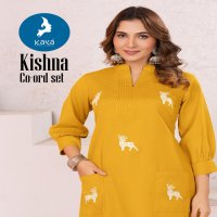 KISHNA BY KAYA COTTON FLEX READYMADE STYLISH CO-ORD SETS SUPPLIER