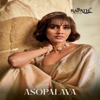RAJPATH ASOPALAVA SOFT HANDLOOM SILK FASHIONABLE SAREE WHOLESALER