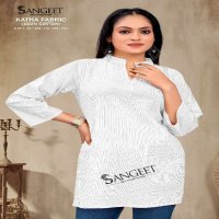 SANGEET KATHA WHOLESALE PURE COTTON FULLY STITCH SHORT TOPS