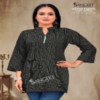 SANGEET KATHA WHOLESALE PURE COTTON FULLY STITCH SHORT TOPS
