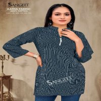 SANGEET KATHA WHOLESALE PURE COTTON FULLY STITCH SHORT TOPS