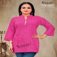 SANGEET KATHA WHOLESALE PURE COTTON FULLY STITCH SHORT TOPS