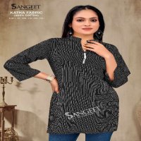 SANGEET KATHA WHOLESALE PURE COTTON FULLY STITCH SHORT TOPS
