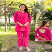 WOOGLE ZEEL WHOLESALE PURE COTTON TRENDY CORD SET