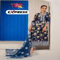 AMBIKA EXPRESS ETHNIC STYLE FULL STITCH RAYON COMBO SET 3PCS DRESS