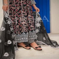 AMBIKA EXPRESS ETHNIC STYLE FULL STITCH RAYON COMBO SET 3PCS DRESS