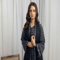 REGALIA SALINA BLACK AND WHITE CHAPTER 4 WHOLESALE LAWN ORIGINAL PAKISTANI SUITS