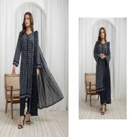 REGALIA SALINA BLACK AND WHITE CHAPTER 4 WHOLESALE LAWN ORIGINAL PAKISTANI SUITS