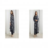 REGALIA SALINA BLACK AND WHITE CHAPTER 4 WHOLESALE LAWN ORIGINAL PAKISTANI SUITS