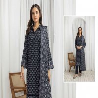 REGALIA SALINA BLACK AND WHITE CHAPTER 4 WHOLESALE LAWN ORIGINAL PAKISTANI SUITS