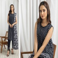 REGALIA SALINA BLACK AND WHITE CHAPTER 4 WHOLESALE LAWN ORIGINAL PAKISTANI SUITS