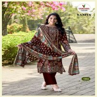 VANDANA CREATION SANIYA VOL-1 WHOLESALE PURE HEAVY RAYON WITH DESIGNER PRINTED DRESS MATERIAL