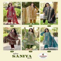 VANDANA CREATION SANIYA VOL-1 WHOLESALE PURE HEAVY RAYON WITH DESIGNER PRINTED DRESS MATERIAL