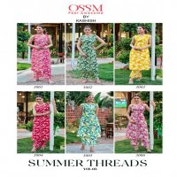 OSSM SUMMER THREADS VOL 3 READYMADE COTTON CLASSIC KURTI WITH PANT
