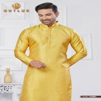 OUTLUK VOL 136 JACQUARD SILK READYMADE CLASSIC MENS KURTA PAJAMA WHOLESALER