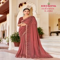 KRESHVA SUHANA DANI GEORGETTE TRADITIONAL SAREE FOR EVERY OCCASION