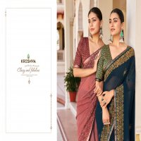 KRESHVA SUHANA DANI GEORGETTE TRADITIONAL SAREE FOR EVERY OCCASION