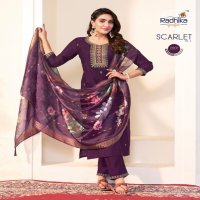 SCARLET VOL 2 BY RADHIKA LIFESTYLE FULL STITCH VERTICAN SILK ATTRACTIVE SUIT FOR WOMENS