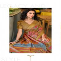 SIDDHARTH SILK MILLS LIBAS COTTON BRASSO SHOP TRENDY SAREE WHOLESALER
