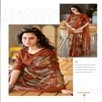 SIDDHARTH SILK MILLS LIBAS COTTON BRASSO SHOP TRENDY SAREE WHOLESALER
