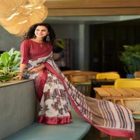 SIDDHARTH SILK MILLS LIBAS COTTON BRASSO SHOP TRENDY SAREE WHOLESALER