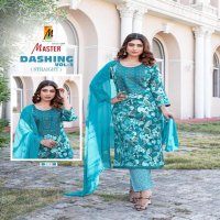 MASTER DASHING VOL 3 CAPSULE PRINT READYMADE FASHIONABLE 3PCS DRESS