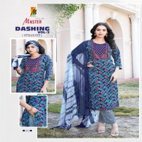 MASTER DASHING VOL 3 CAPSULE PRINT READYMADE FASHIONABLE 3PCS DRESS