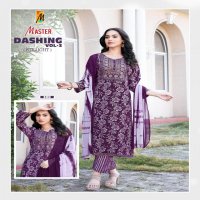 MASTER DASHING VOL 3 CAPSULE PRINT READYMADE FASHIONABLE 3PCS DRESS