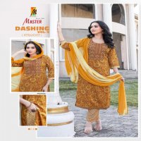 MASTER DASHING VOL 3 CAPSULE PRINT READYMADE FASHIONABLE 3PCS DRESS