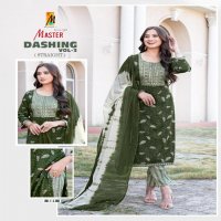 MASTER DASHING VOL 3 CAPSULE PRINT READYMADE FASHIONABLE 3PCS DRESS